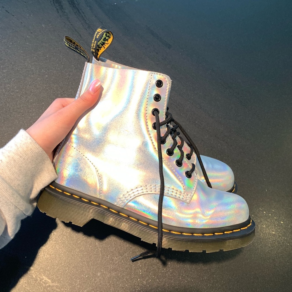 holographic doc martens- dollskill